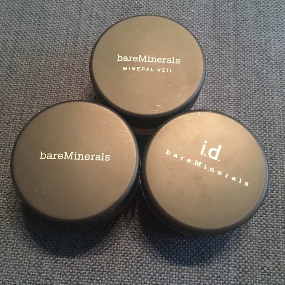 Bare minerals powder - set of 3